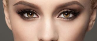 Каре-зеленые глаза у женщин