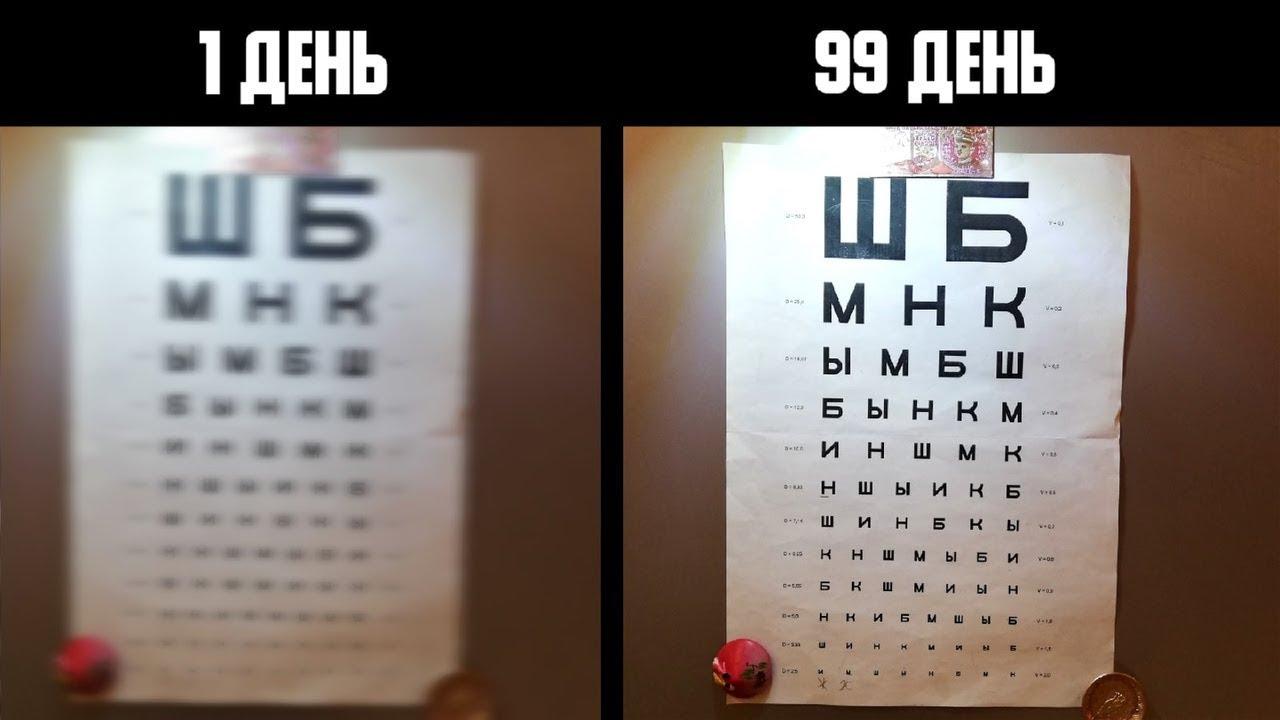Как восстановить зрение на 100%?